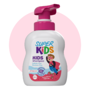 Superkids Kids Strawberry Milkshake Shampoo 300 ml