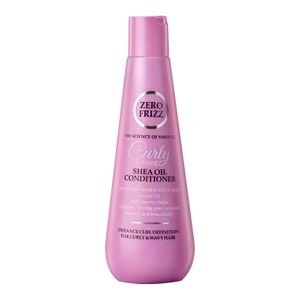 Zero Frizz Curly Defining, Shea Oil Conditioner, This Exclusive Blend Of Shea Oil Plus, Argan Oil And Vitamins