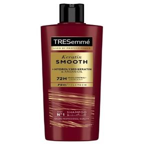 Tresemmé Keratin Smooth Hydrolysed Keratin & Argan Oil Shampoo 600 ml