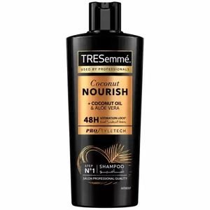 1-220.jpg Tresemmé Coconut Nourish Shampoo with Coconut Oil and Aloe Vera 400ml - الصورة 1