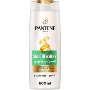 Pantene Smooth and Silky Shampoo.