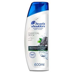Head & Shoulders Charcoal Detox Anti-Dandruff Shampoo - 600ml
