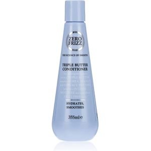 Zero Frizz TRIPLE BUTTER CONDITIONER HYDRATES SMOOTHES 355 ml