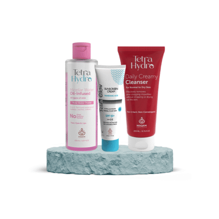 Tetra Glow Dehydrated Skin Daily Routine