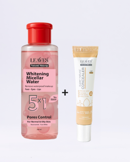Leaves (كونسيلر ليفز فير لايت – ميسيلار ووتر ليفز للبشرة الدهنية)