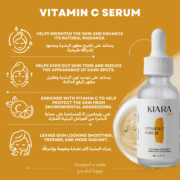 ⁦KIARA Vitamin C Serum - 30ml⁩ - الصورة ⁦3⁩