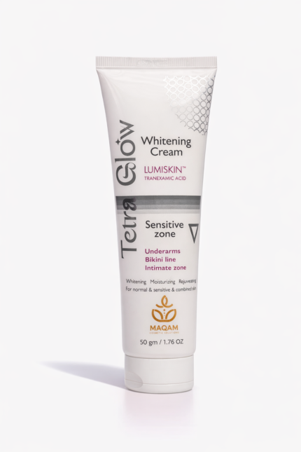 Tetra Glow Sensitive Zone Whitening Cream (50 gm)