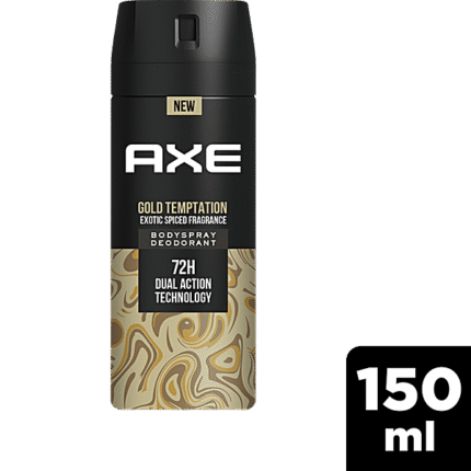 AXE GOLD TEMPTATION BODY SPRAY 150ML
