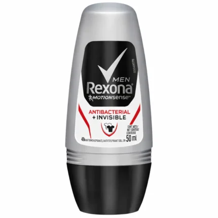 Rexona Men Antiperspirant Roll-on Antibacterial Invisible — 50ml