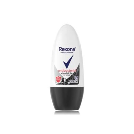 Rexona Women Antiperspirant Roll-on Antibacterial Invisible — 50ml