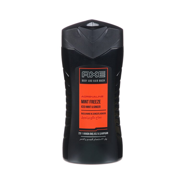 AXE ADRENALINE MINT FREEZE BODY WASH 250ML