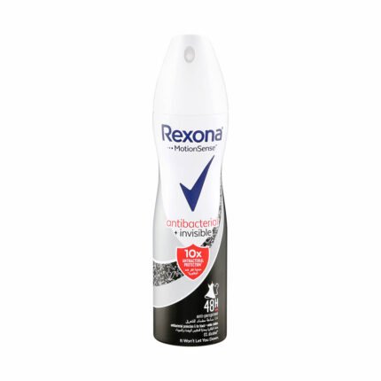 Rexona Women Antiperspirant Spray Antibacterial Invisible — 150ml