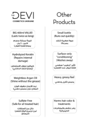 ⁦DEVI Hair Shampoo – 400ml⁩ - الصورة ⁦4⁩