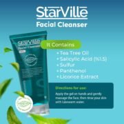 ⁦Starville Acne Prone Skin Facial Cleanser 400 ml⁩ - الصورة ⁦4⁩
