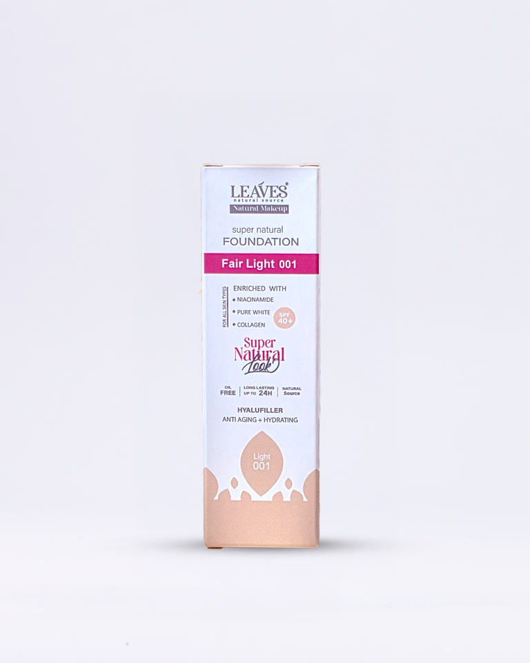 Leaves فاونديشن سوبر ناتشورال 5x1 الطبي (درجة فاتحة فير لايت )
