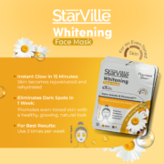 ⁦StarVille Whitening Mask Sheet⁩ - الصورة ⁦4⁩