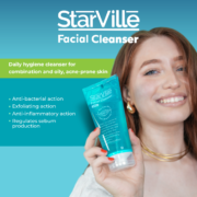 ⁦Starville Acne Prone Skin Facial Cleanser 400 ml⁩ - الصورة ⁦3⁩