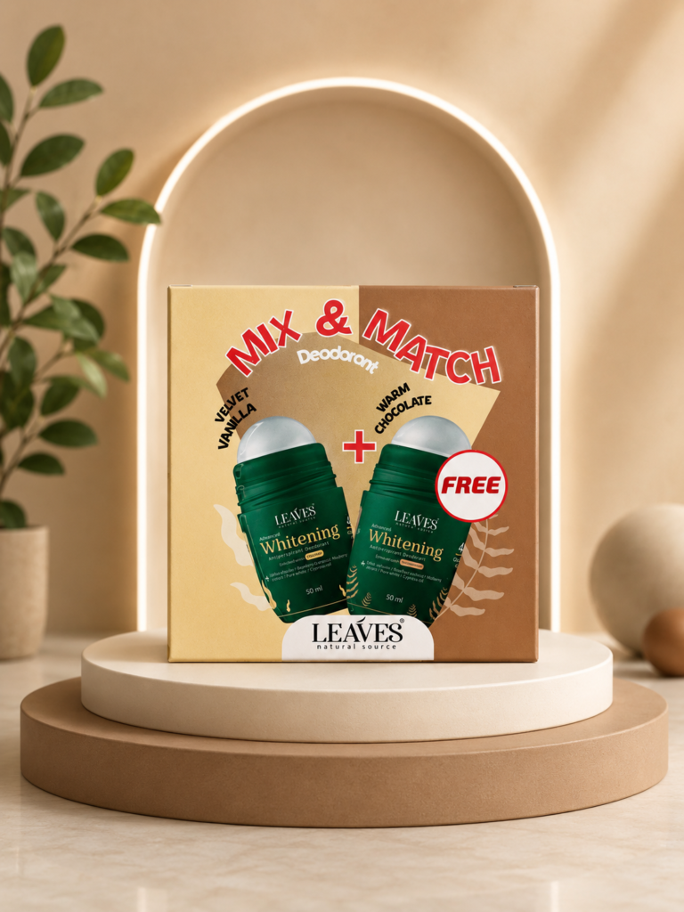 Leaves ليفز | ديودرنت بوكس | فيلفيت فانيليا & وورم شوكليت