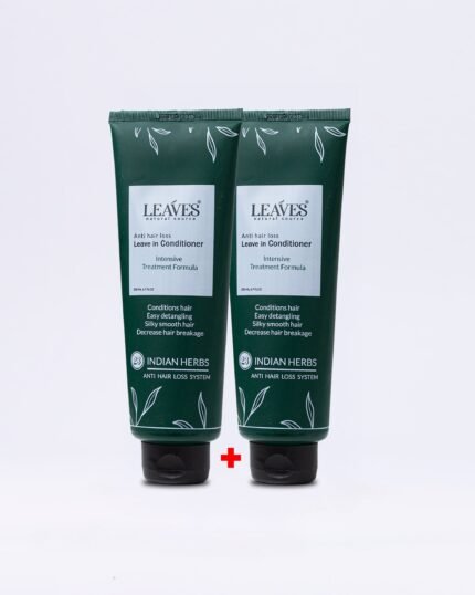 Leaves روتين الترطيب والتغذية العميقة للشعر (2× ليف إن)