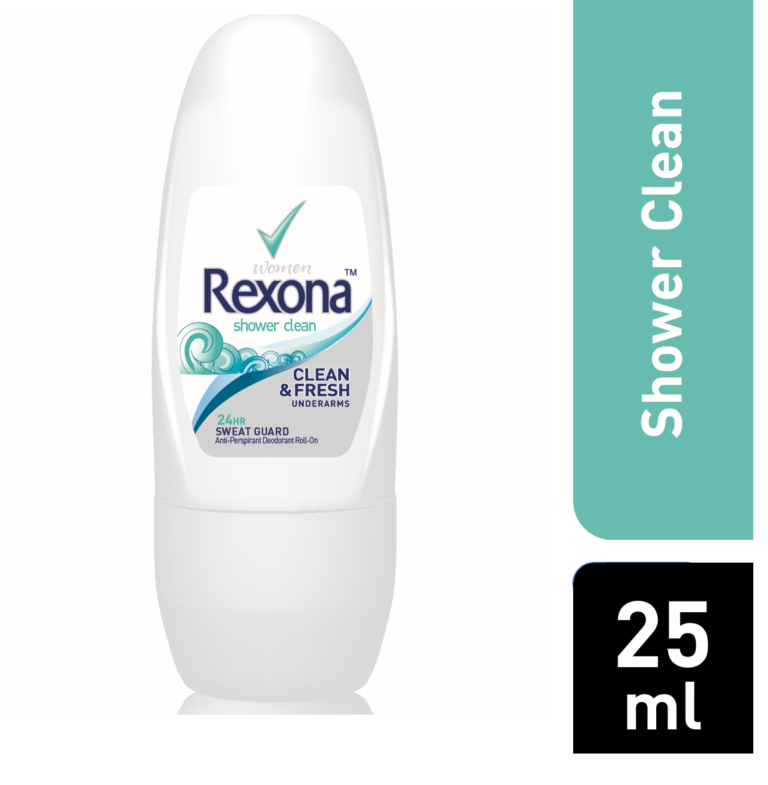 Rexona Women Antiperspirant Roll-on Shower Clean — 25ml