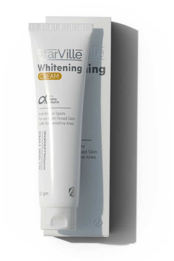 StarvilleWhiteningCream60gm.png Starville Whitening Cream 60 gm - الصورة 1
