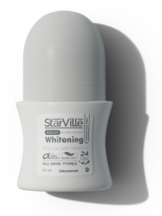 ⁦Starville Whitening Roll On Fragrance Free 60 ml⁩ - الصورة ⁦2⁩