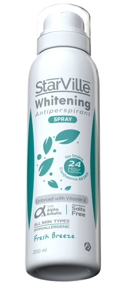 Starville Whitening Antiperspirants Spray Fresh Breeze 200 ml