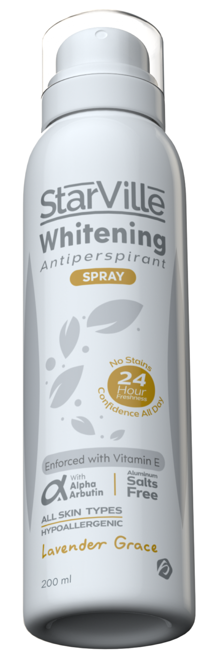 Starville Whitening Antiperspirants Spray Lavender Grace 200 ml