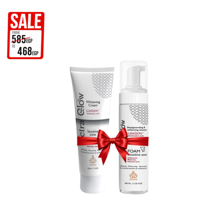 Tetra Glow - Sensitive Zone Whitening Routine