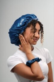 ⁦Bless Satin bonnet — Maroon⁩ - الصورة ⁦4⁩