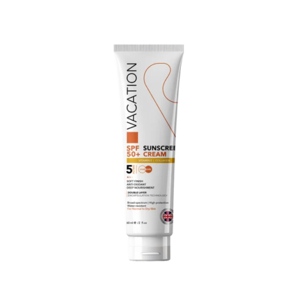 Vacation Sunscreen Lotion Green Tea 120 ml + Vacation Sunscreen Cream Vitamin E 60 ml