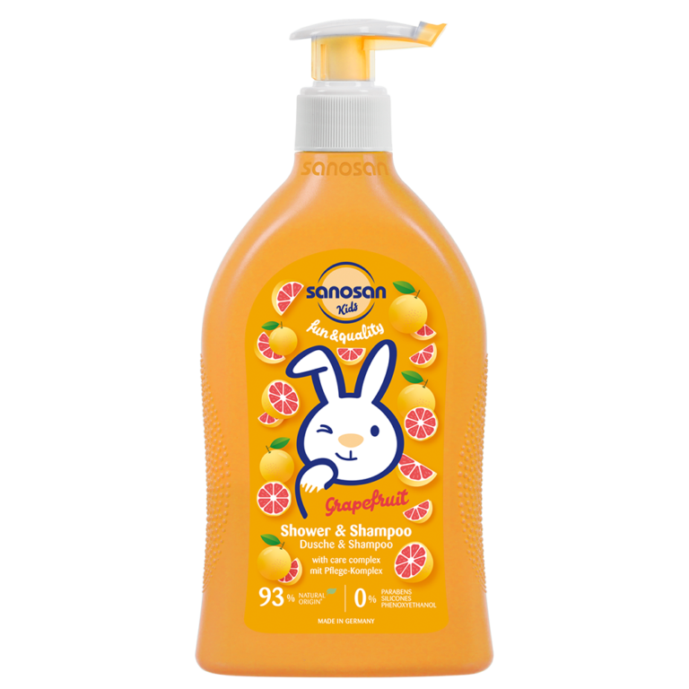 Sanosan Shower & Shampoo Grapefruit 400 ml