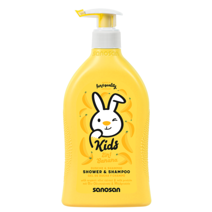 Sanosan Shower & Shampoo Banana